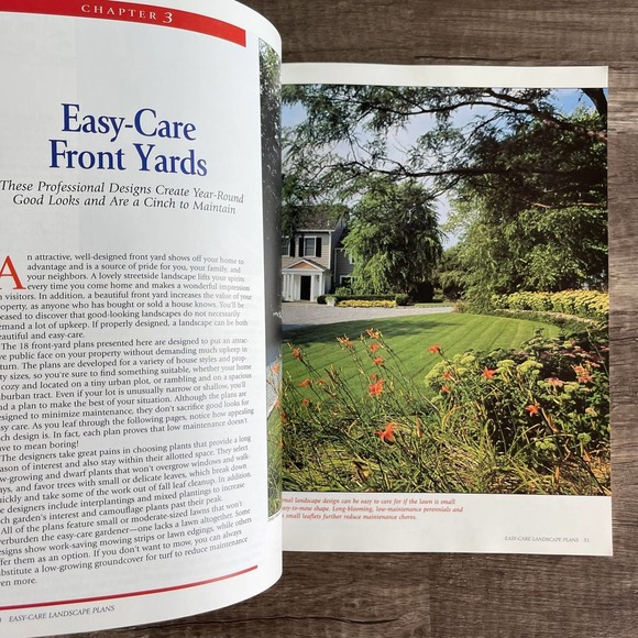 EASY-CARE LANDSCAPE PLANS: 41 PROFESSIONAL DESIGNS FOR DO-IT-YOURSELFERS - Picture 4 of 9